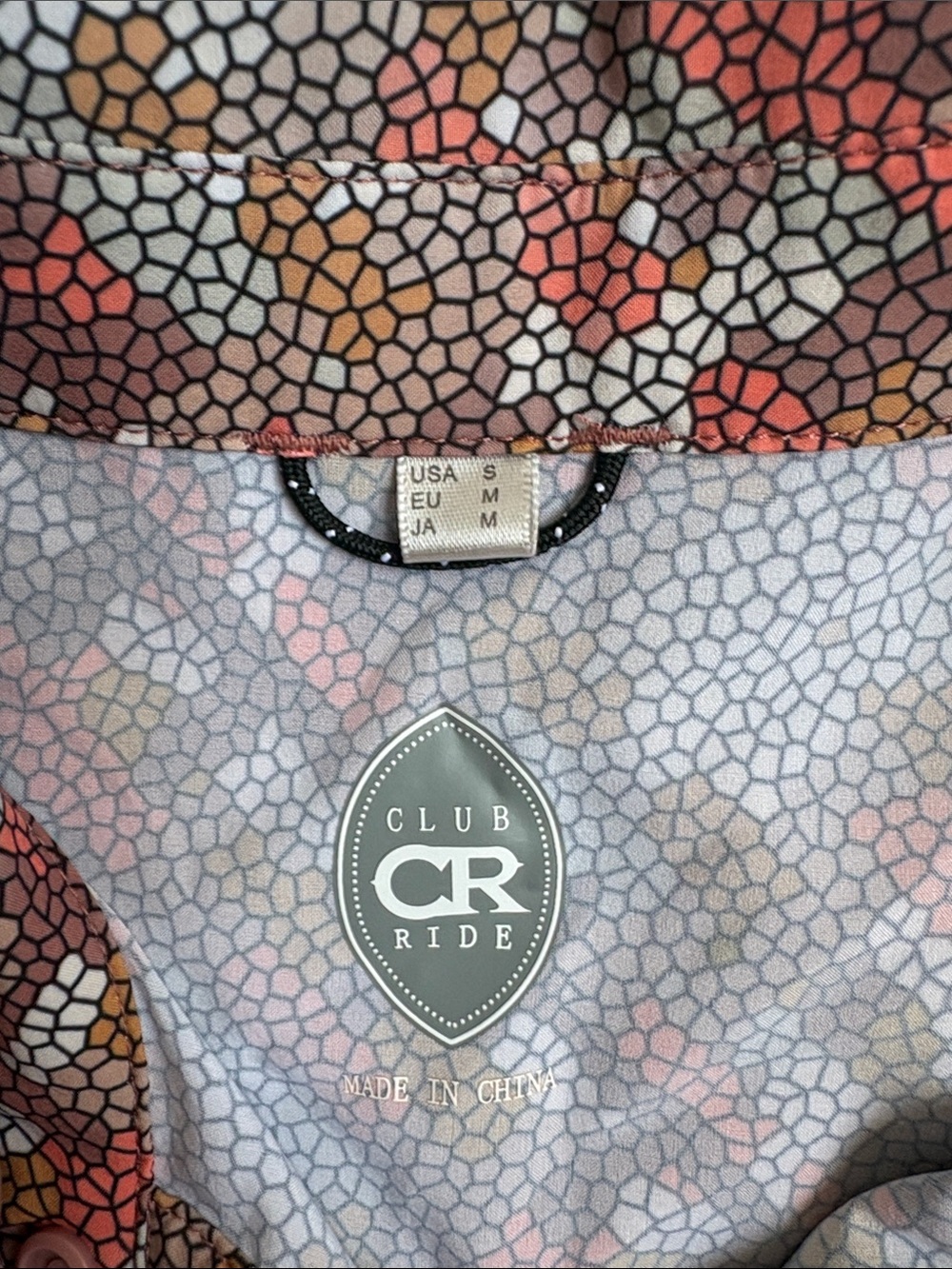 Club Ride Mosaic Athletic Cycling Shirt - Picture 8 of 12
